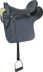 Sattel mit Seitenblatt - Iberia