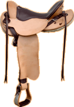 Wanderreitsattel Endurance mit Federn