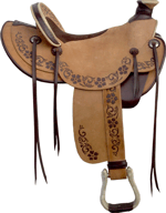 Westernsattel - Silhouettesattel