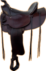 Westernsattel - A-Fork Braun